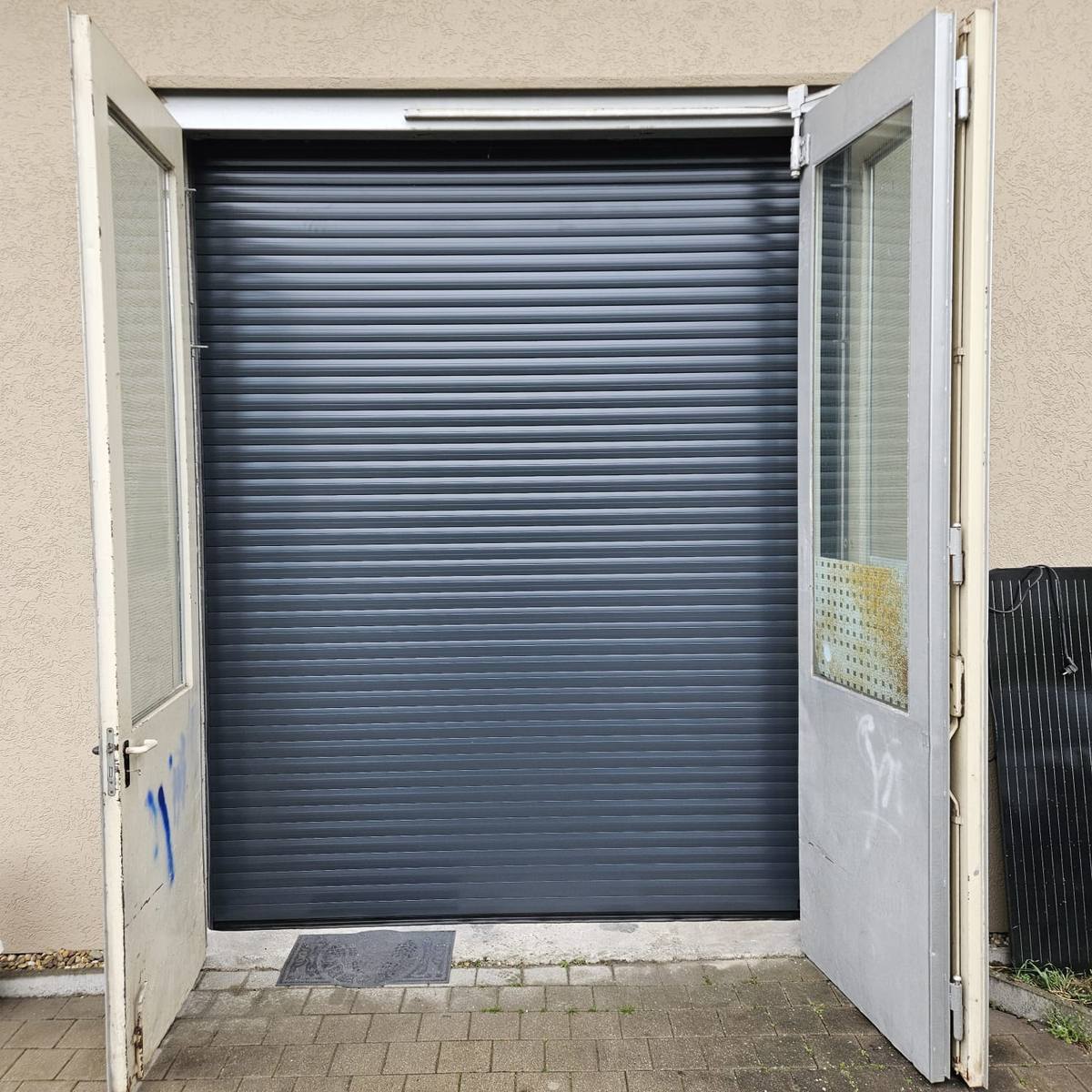 Rolltor anthrazit Service Karlsruhe