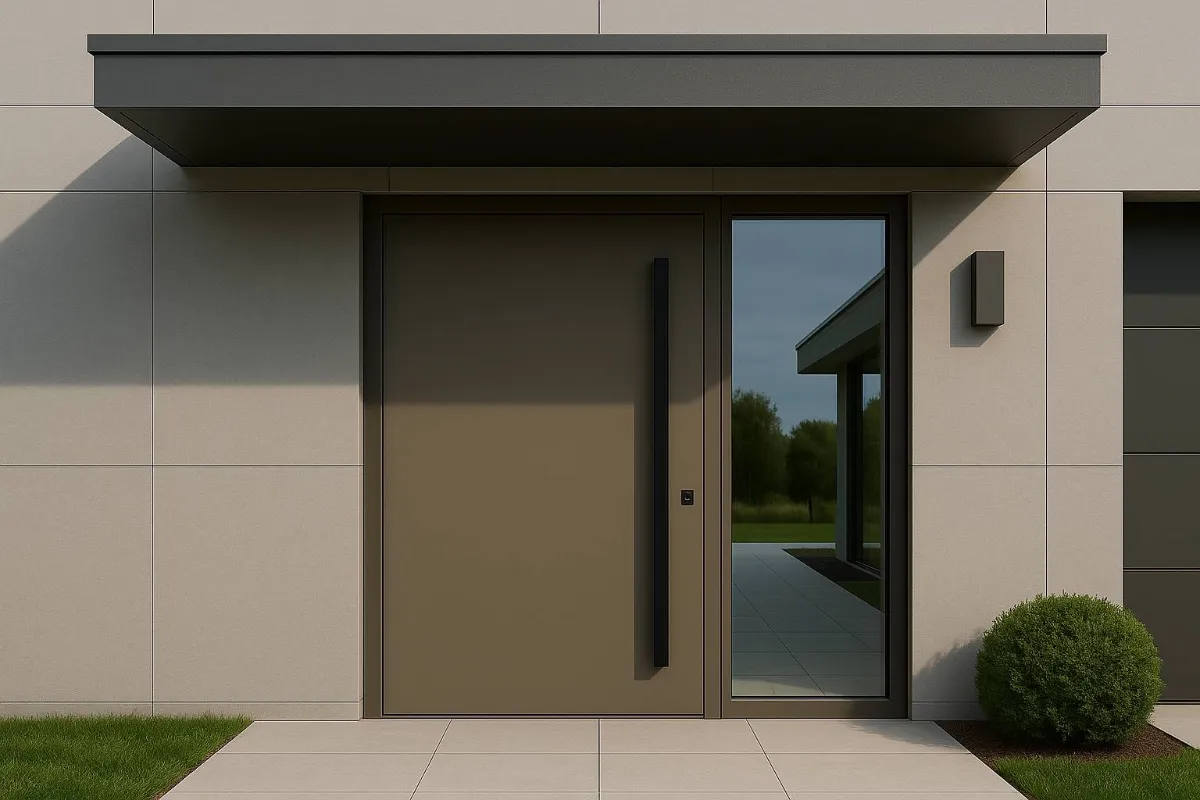 Haustür Aluminium modern